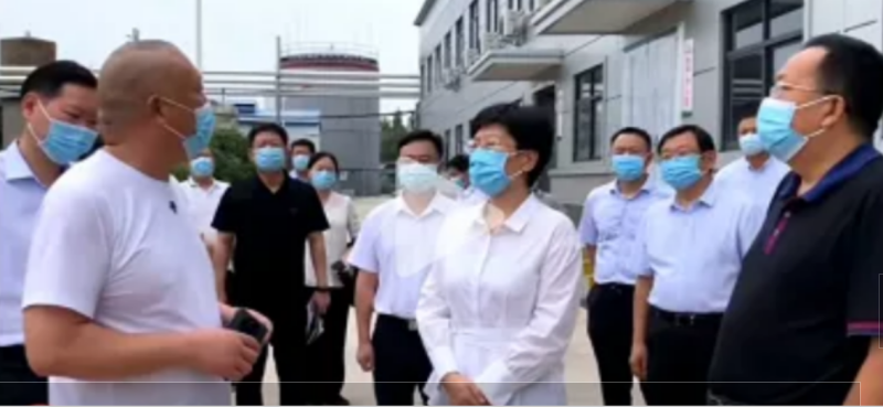 焦作市委書記葛巧紅一行蒞臨旭瑞集團(tuán)參觀調(diào)研！